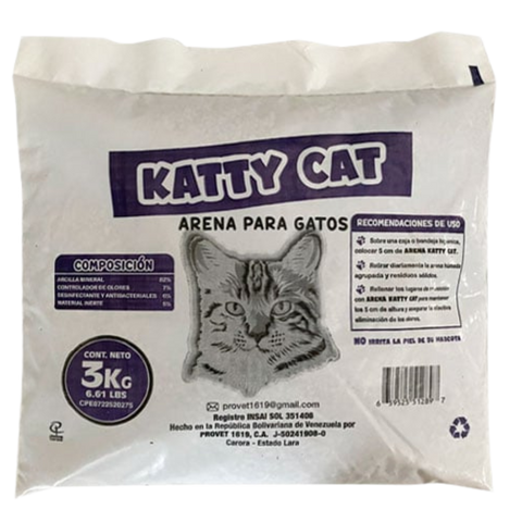 Arena Para Gatos kcat 3kg