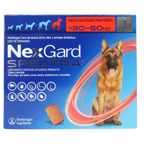 Nexgard Spectra 30 a 60kg