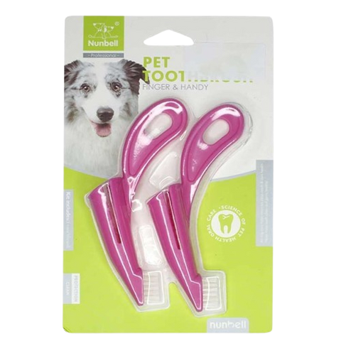 Kit de Cepillos de Diente para Mascotas