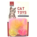 Set de pelotas para gatos