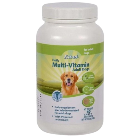 Multi-Vitamin can adulto 60 tabletas