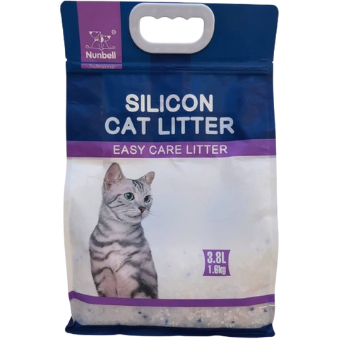 Arena silicon para gatos lavada Numbell 3kg