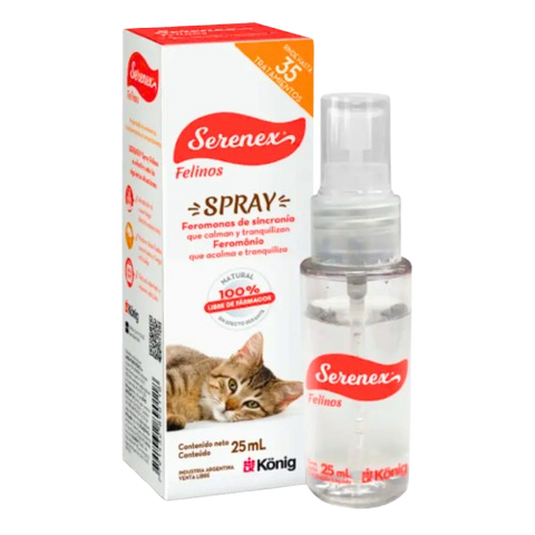 Serenex para felinos Lab Konig 25ml