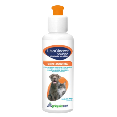 Lisocleans solución limpiadora ótica 120ml