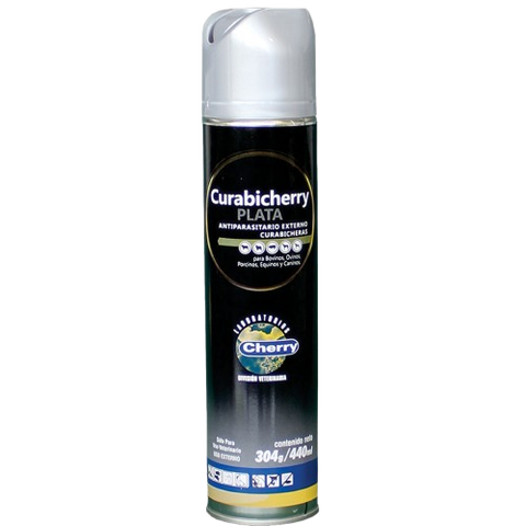 Matagusano Curabicherry plata spray 440ml