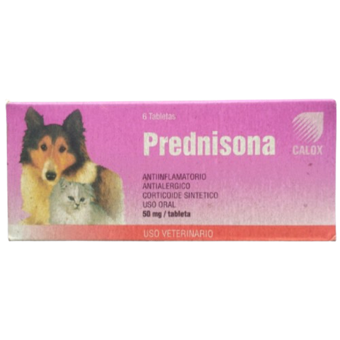 Prednisona Calox 6tab 50mg