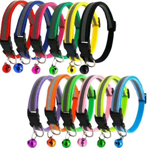 Collar reflectivo cats miau
