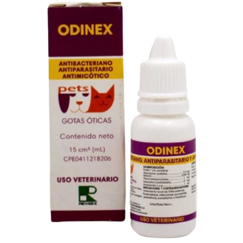 Gotas óticas Odinex Reveex 15ml