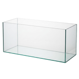 Acuario de vidrio rectangular