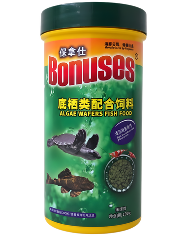 Bonuses algae wafer fish food 100gr
