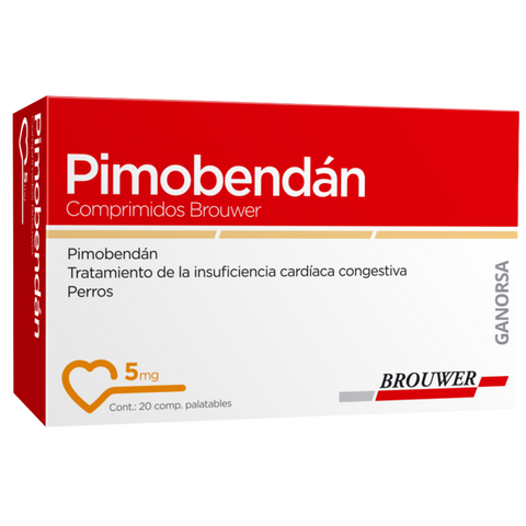 Pimobendan Lab Brouwer 5mg 20 comprimidos