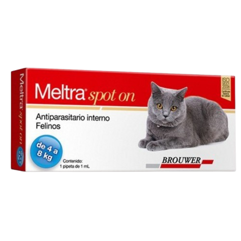 Brouwer Meltra Desparasitante Interno Gatos 4-8kg