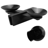 Separador de vidrio con ventosas