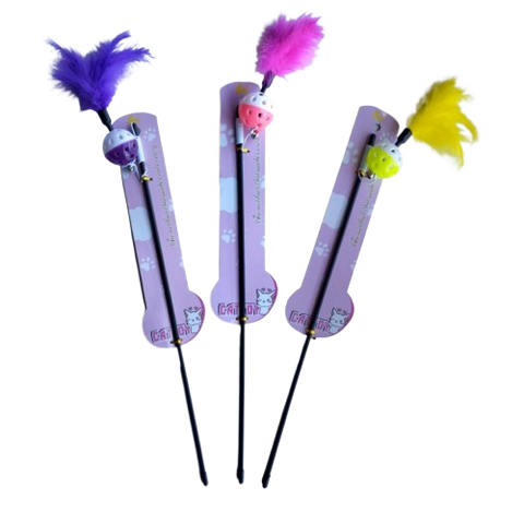 Juguete de Caña Teaser para Gatos 42 cm