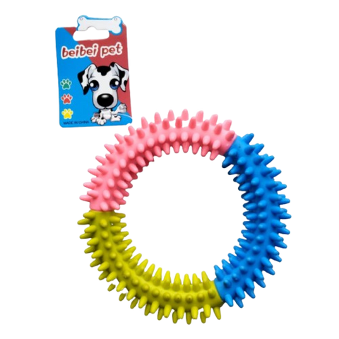 Aro con púas de Goma para Perros