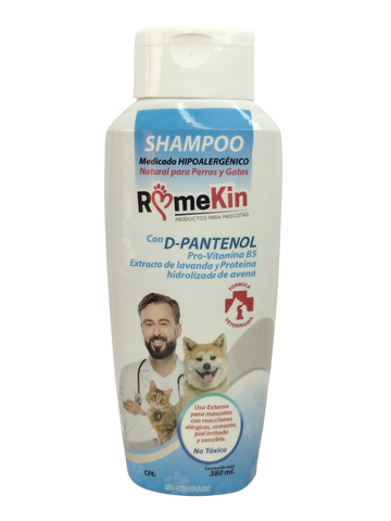 Romekin Shampoo Medicado Hipoalergénico 380 ml