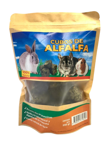 Cubos de alfalfa 500gr