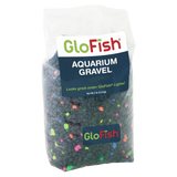 Grava Negra Fluorescente GloFish  2,28 Kg