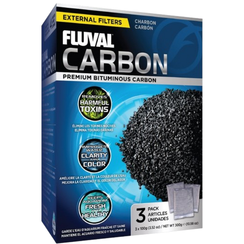 Carbón activado 3 en 1 Fluval 300gr
