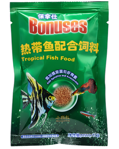 Bonuses Tropical Microgranulado 15gr