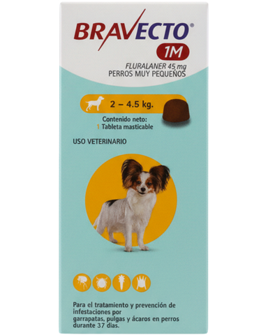Bravecto 1M 2 - 4,5kg