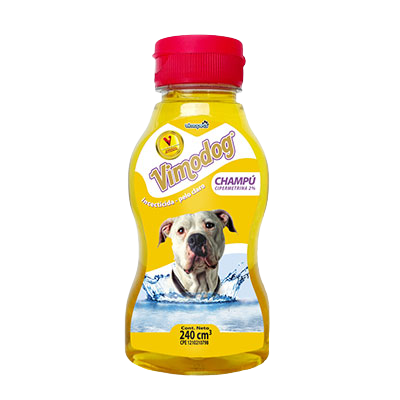 Champú Vimodog Insecticida  Pelo Claro 240ml