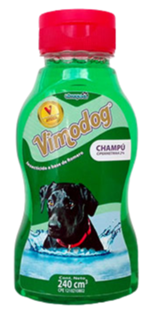Champú Pulguicida Vimodog Para Pelo Oscuro 240ml